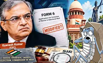 The fault does not lie with the EVM... but who is determining the voter's choice?