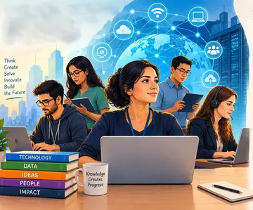 వేగవంతంగా మారుతున్న ఈ ప్రపంచం (Fast Changing World)లో ‘నాలెడ్జ్ వర్కర్’ (Knowledge Worker) లేదా ‘జ్ఞాన కార్మికుడు’ అనే పదం