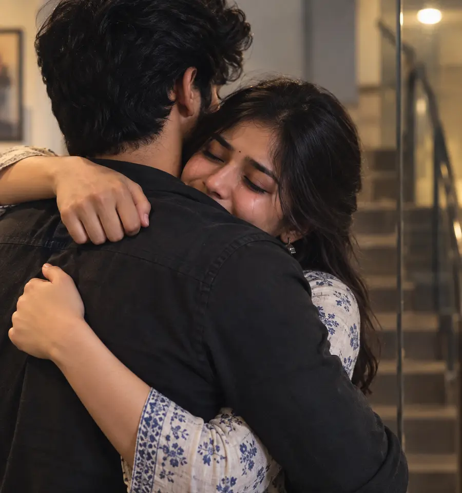 ఆమె నాతో గొడవ పడటం చాలా అరుదు. పడినా ఎక్కువసేపు నిలవదు.