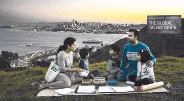 Indian talent heads abroad