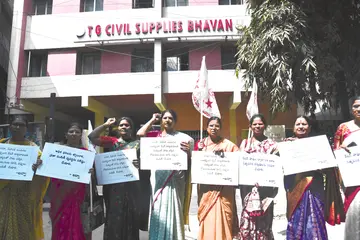 to be distributed in ration shops