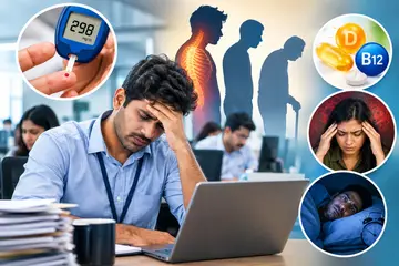 Old-age health problems at a young age