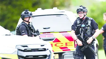 Five arrested at US airbase