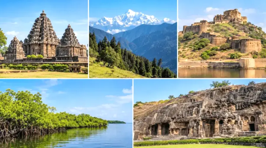 UNESCO recognition for five sites in India