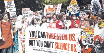 silence our voices.