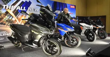APRILIA INDIA UNVEILS