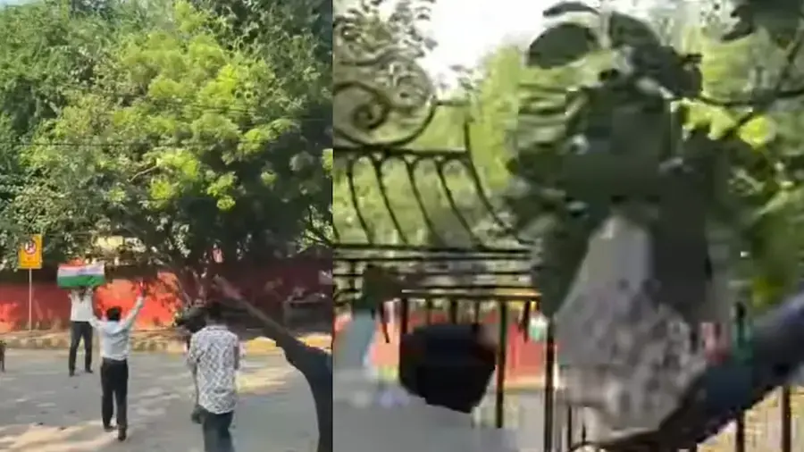 CJP's flash protest at Jantar Mantar; leaders taken into custody.