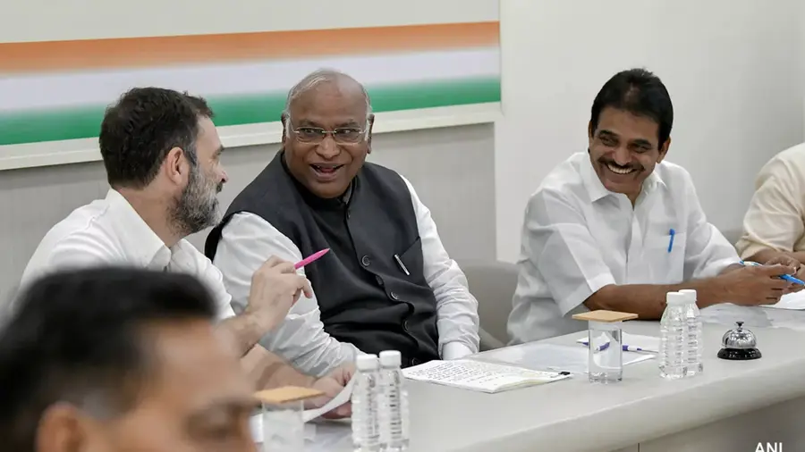 Congress Working Committee meeting today