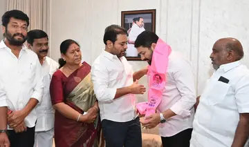 Former NSUI presidents join BRS