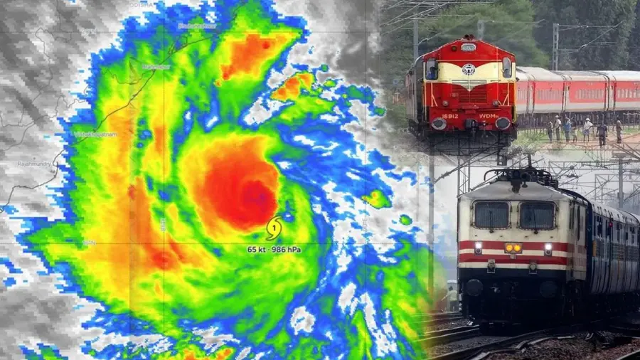 Impact of Cyclone Arnab.. 53 trains cancelled