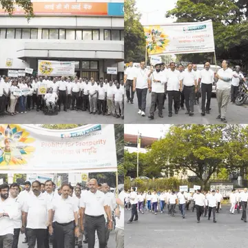 IDBI Bank Walkathon in Hyderabad