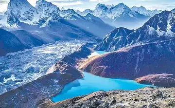 Glacier erupts in Bhutan.. High alert in India