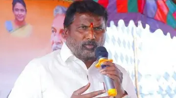 Minister Adluri Escapes Mishap