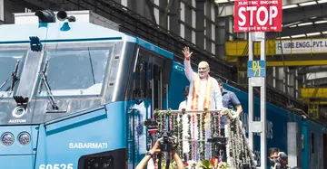 First LNG train hits the tracks