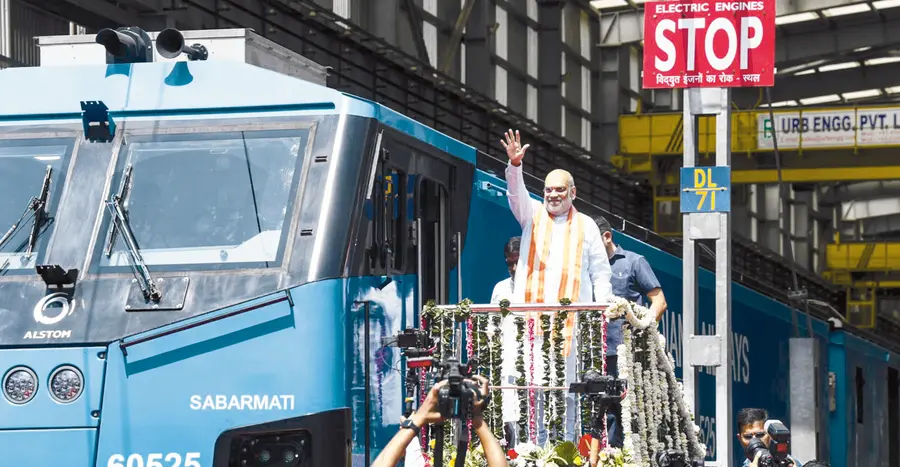 First LNG train hits the tracks
