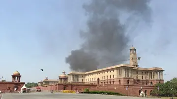 Fire breaks out in Parliament's North Block