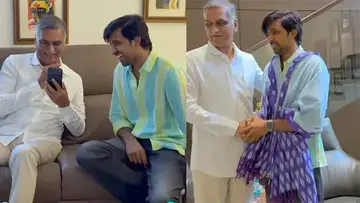 Harish Rao honours 'The Paradise' actor Priyadarshi