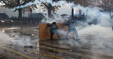 Protests in Paris... mass arrests