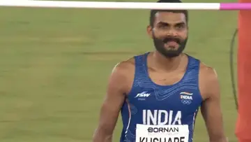 Silver in high jump