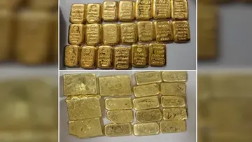 Huge seizure of foreign currency and gold