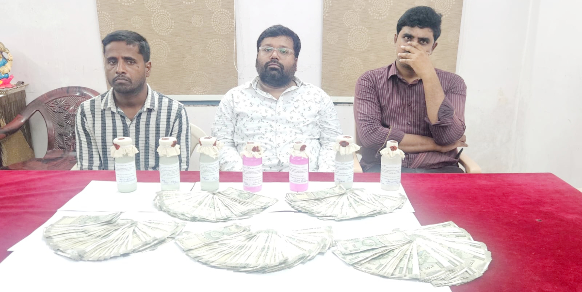 Corrupt officials caught