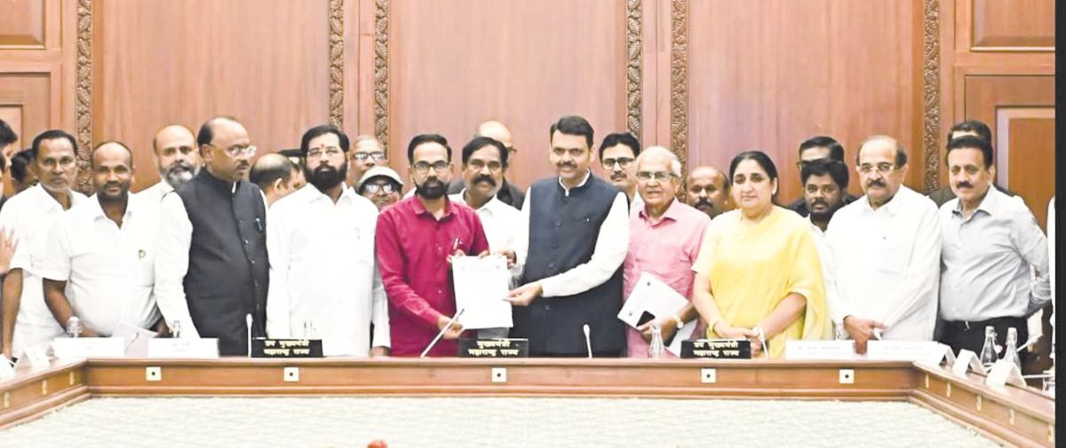 We will resolve the problems of the farmers in Maharashtra.
