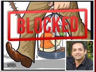 Instagram account blocked