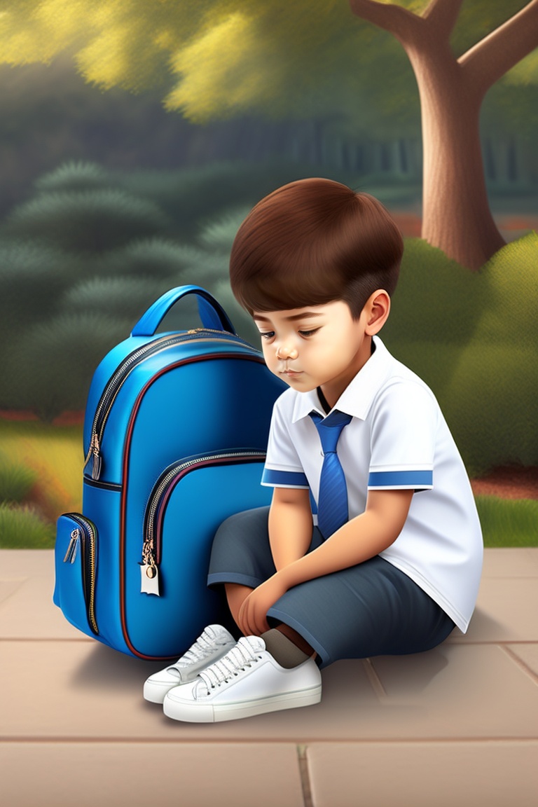 The Little Boy's Bag