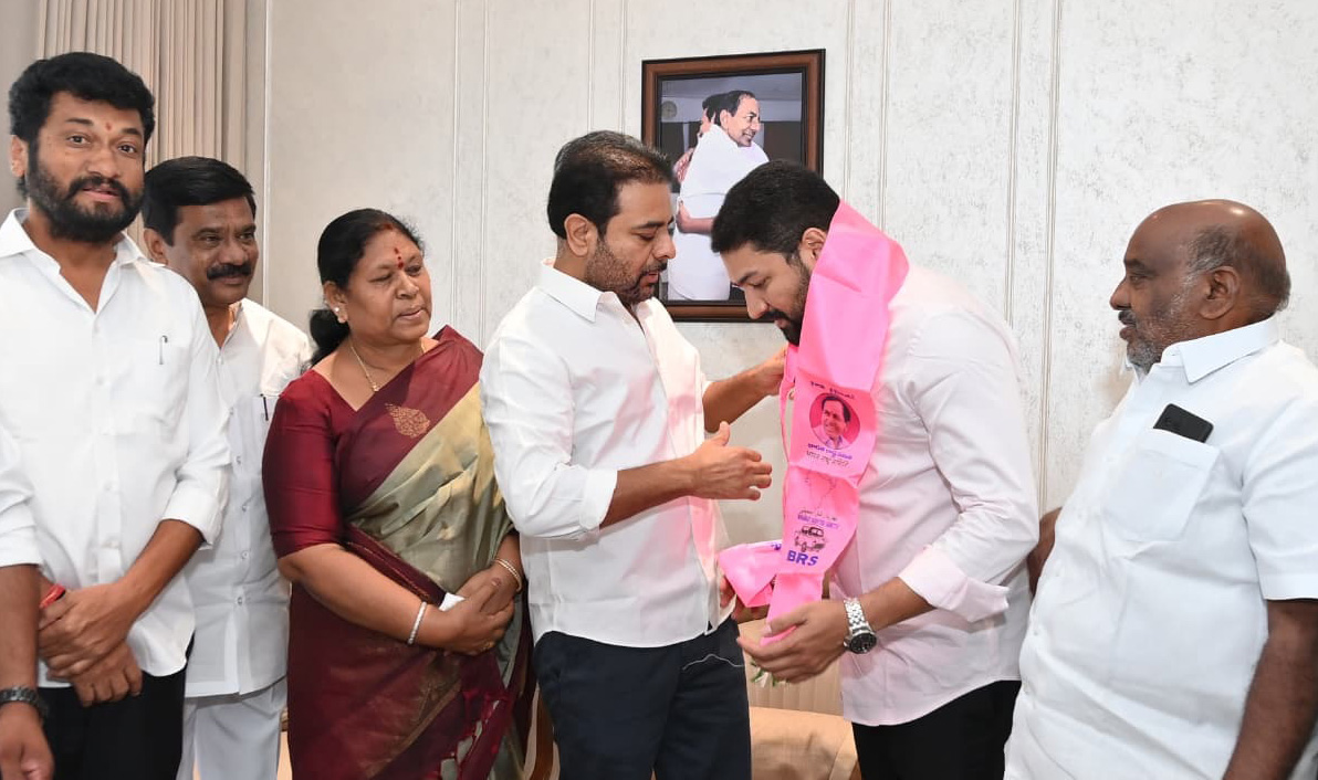 Former NSUI presidents join BRS
