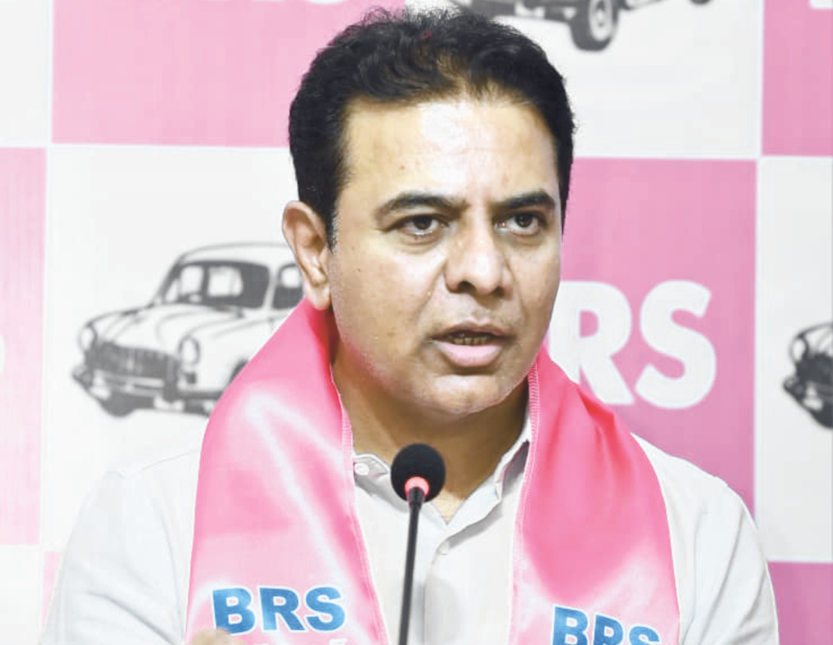బీఆర్‌ఎస్‌ ‌వర్కింగ్‌ ‌ప్రెసిడెంట్‌ ‌కేటీఆర్‌ ‌