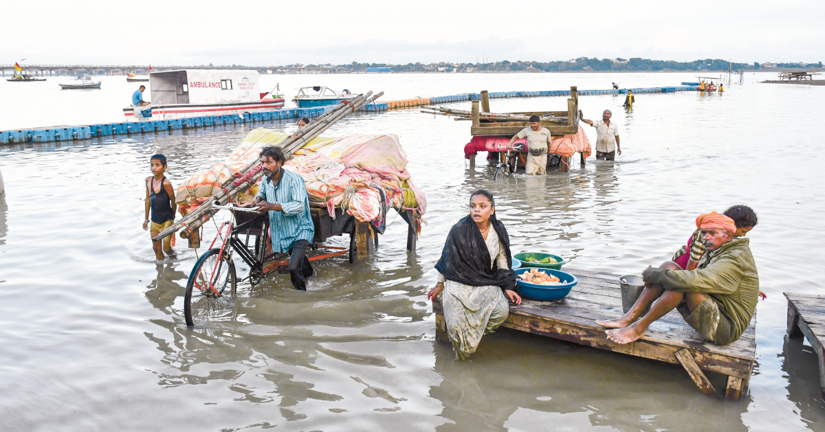 Heavy rains inundate UP