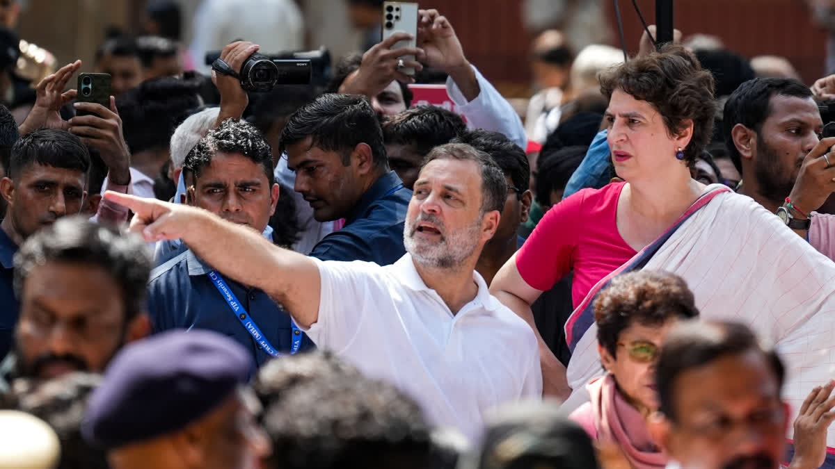 FIR registered against Rahul, Priyanka