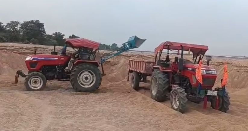 Illegal sand