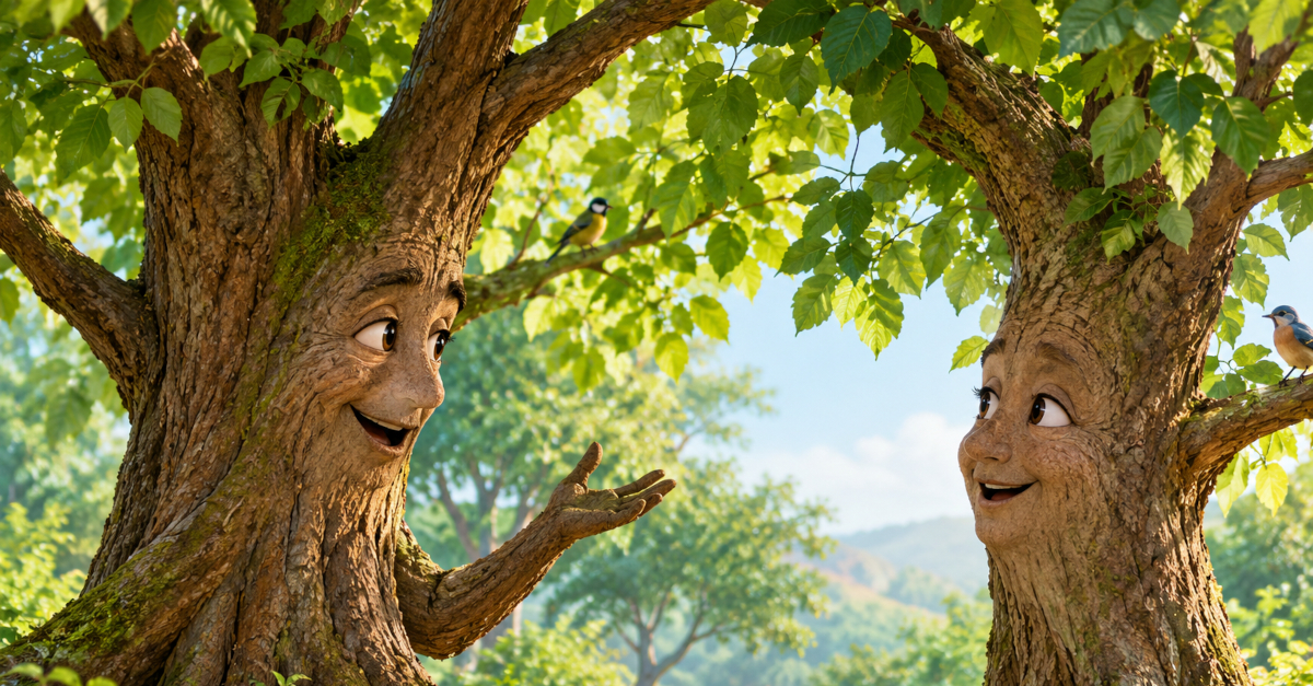 The Language of Trees