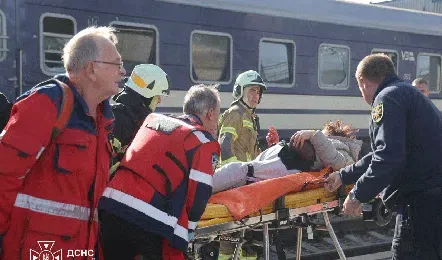 Russian drone attack on Ukrainian railway station, more than 20 dead