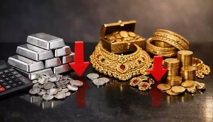Huge drop in gold and silver prices... relief for buyers