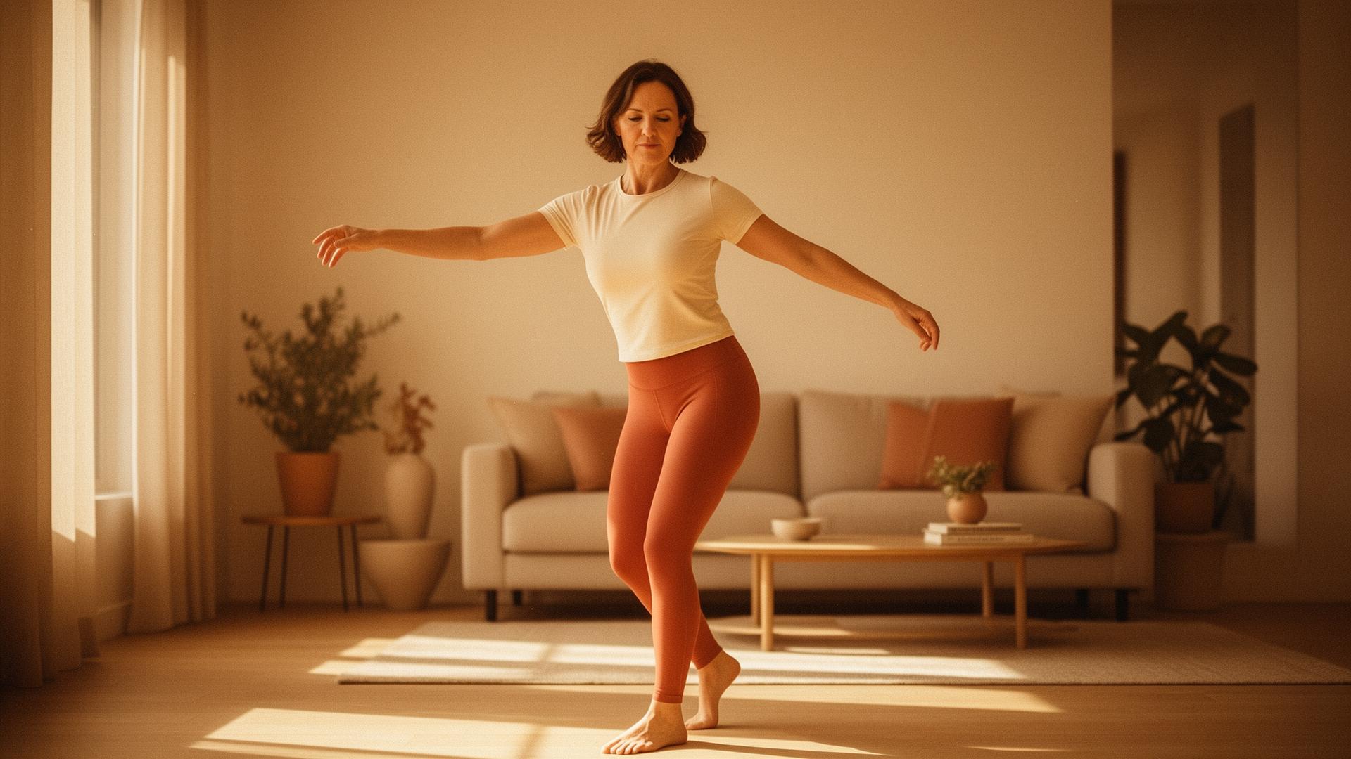 Dancing reduces stress.