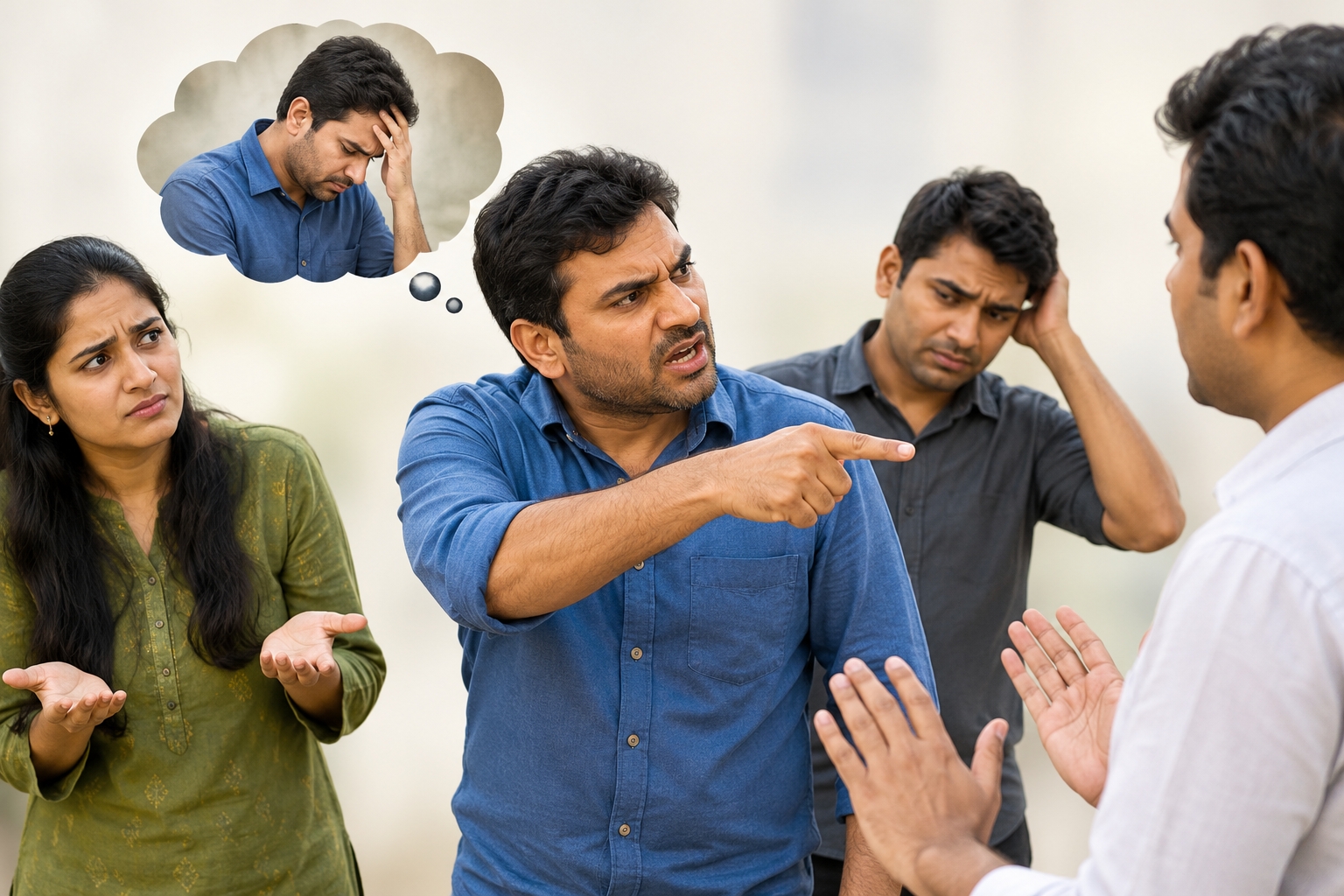 Is the fault yours, yet the reason attributed to someone else?