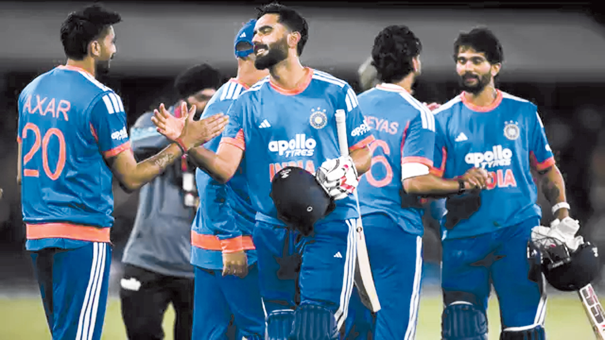 Team India's record chase