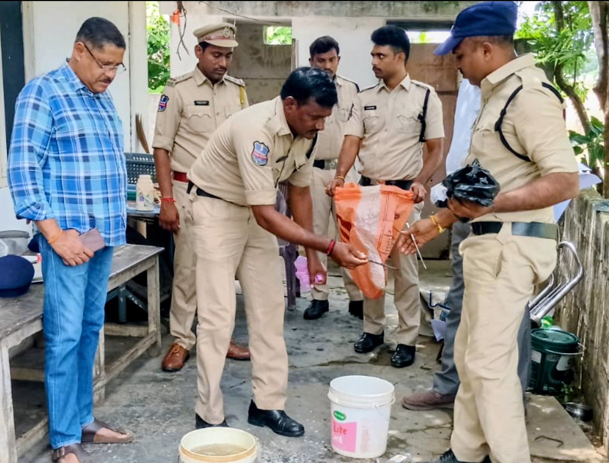 police raid