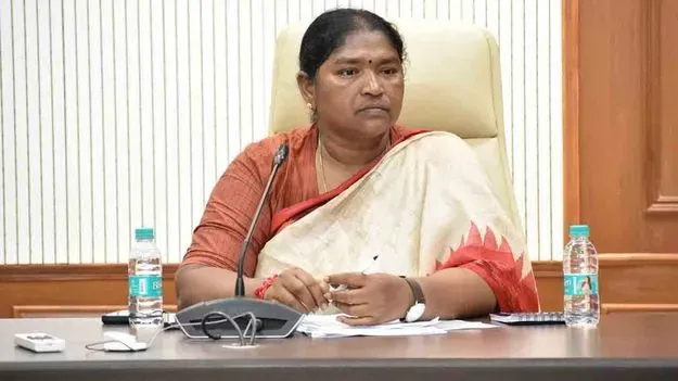 పంచాయతీరాజ్‌ ‌శాఖ మంత్రి సీతక్క