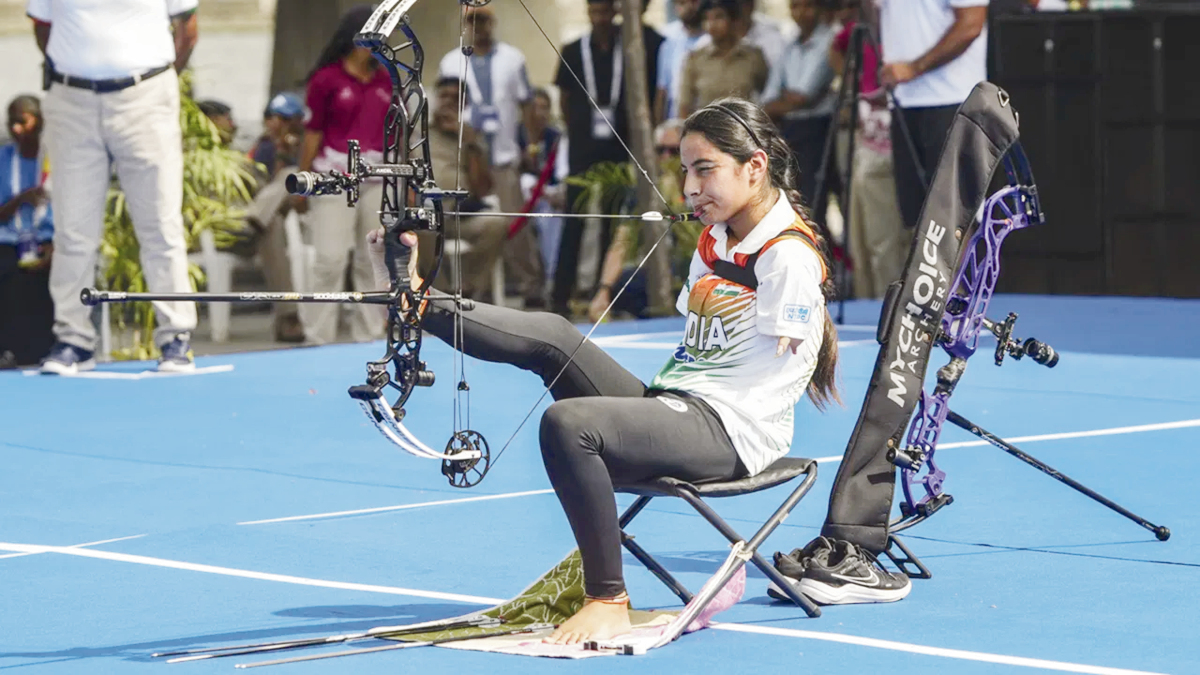 Sheetal in archery