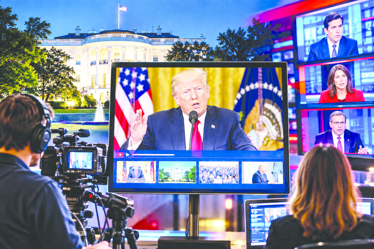 Come, let's watch 'Trump TV'!