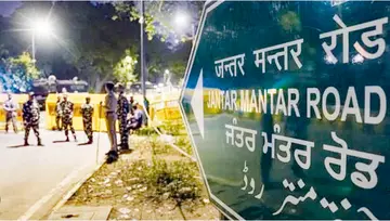 Closure of Jantar Mantar