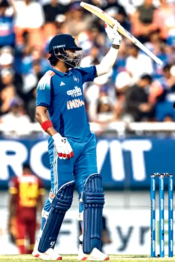 Rahul's unbeaten century