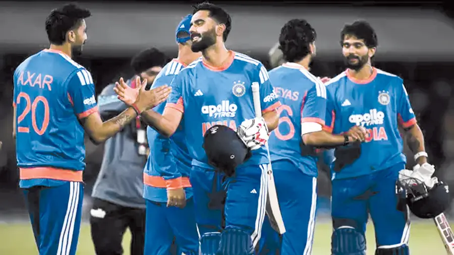 Team India's record chase