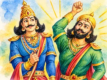 ఉజ్జయిని రాజ్యాన్ని వీరసేనుడు పరిపాలిస్తూ