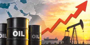 Oil price crosses