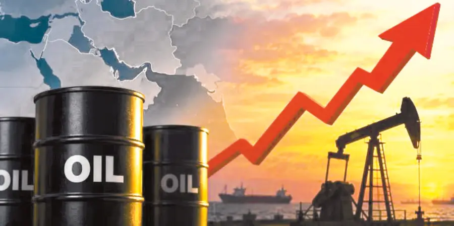 Oil price crosses