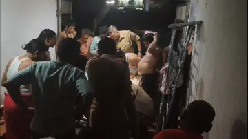 Four students die after falling into water tank
